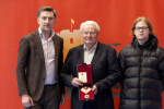 Garbės ženklu apdovanotas Algimantas Liubinskas