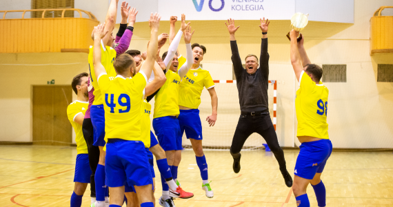 Salės futbolo Vilniaus taurė – pirmasis Akto titulas